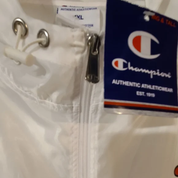 NWT Champion size 1XL black/white jacket - Picture 5 of 11
